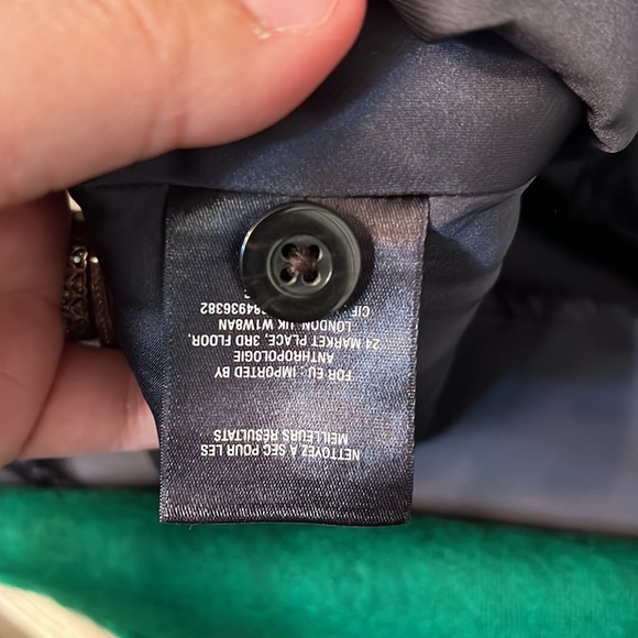 ANTHRO: MAEVE WOOL BLEND GREEN SKIRT 4 - Picture 15 of 16